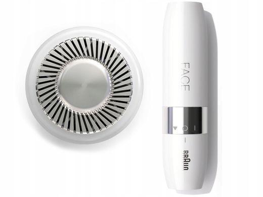 Braun Face Mini FS1000 &ndash; Компактна бритва для обличчя для жінок, білого кольору