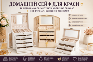 Домашний сейф для красоты: как правильно организовать коллекцию украшений и не терять любимые аксессуары