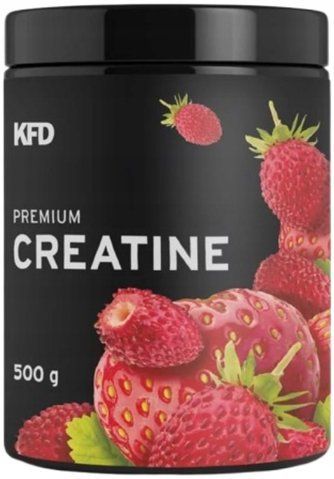 KFD Premium Creatine креатиновий порошок зі смаком полуниці 500 г