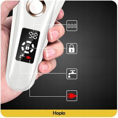 Жіноча бритва-епілятор Hoplo&reg; для ніг, тіла та інтимних зон, тример для пахв, USB