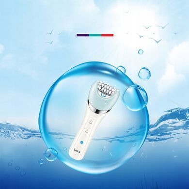 Жіночий епілятор 5-в-1 VGR з USB, для ніг, тіла, бікіні та пахв