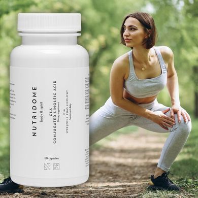 Кон'югована лінолева кислота для підтримки спалювання жиру Nutridome 60 шт.