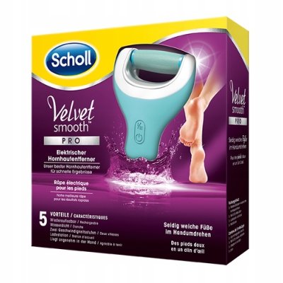 Пилка для ніг Scholl Velvet Smooth Pro Wet Dry