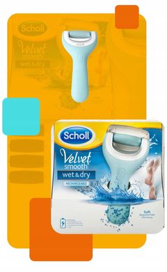 Scholl Velvet Smooth Wet Dry Electric File