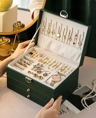 Скринька для ювелірних виробів, органайзер, коробка для зберігання - 6