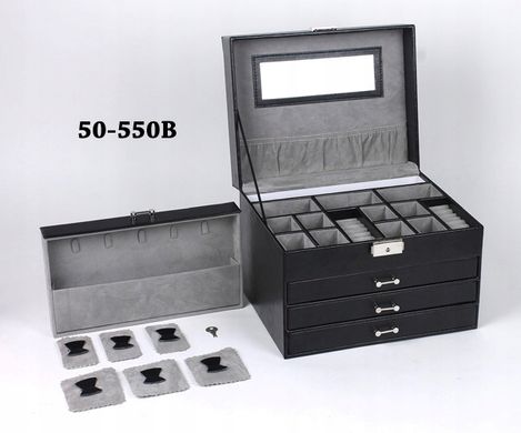 Ящик для украшений villado черный - 2