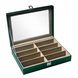 Коробка чохол органайзер скринька для окулярів G8, Зелений