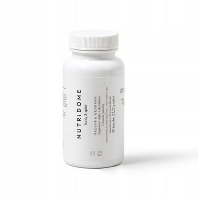 Гуарана в капсулах Nutridome &ndash; естественная энергия и поддержка при стрессе