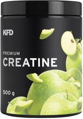 KFD Premium Creatine креатиновий порошок зі смаком зеленого яблука 500 г