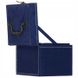 Шкатулка для ювелирных изделий, органайзер, коробка, ретро коробка, Синий