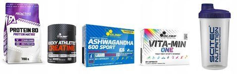 Протеїнова добавка ProActive protein mix powder 700 г ванільний смак