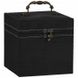 Скринька для ювелірних виробів, органайзер, коробка, ретро коробка, Чорний