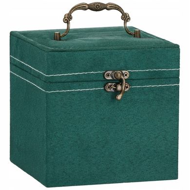 Скринька для ювелірних виробів, органайзер, коробка, ретро коробка - 4