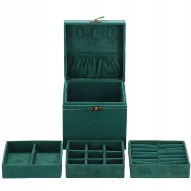 Скринька для ювелірних виробів, органайзер, коробка, ретро коробка - 13
