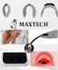 LED маска для лица MAXTECH&reg;-008 с фототерапией 7 цветов и функцией NANO SPRAY (спрей-мист), складная, 100 LED диодов