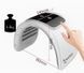 LED маска для лица MAXTECH&reg;-008 с фототерапией 7 цветов и функцией NANO SPRAY (спрей-мист), складная, 100 LED диодов