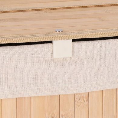 Бамбуковая корзина для белья 150 л