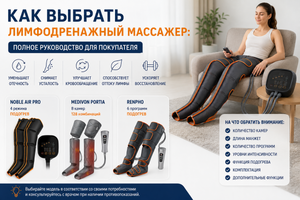 Як обрати лімфодренажний масажер: повний гід для покупця