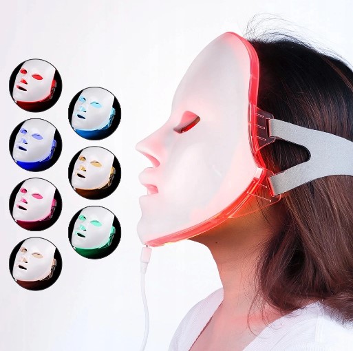 LED маска для обличчя 7 кольорів PHOTON Therapy