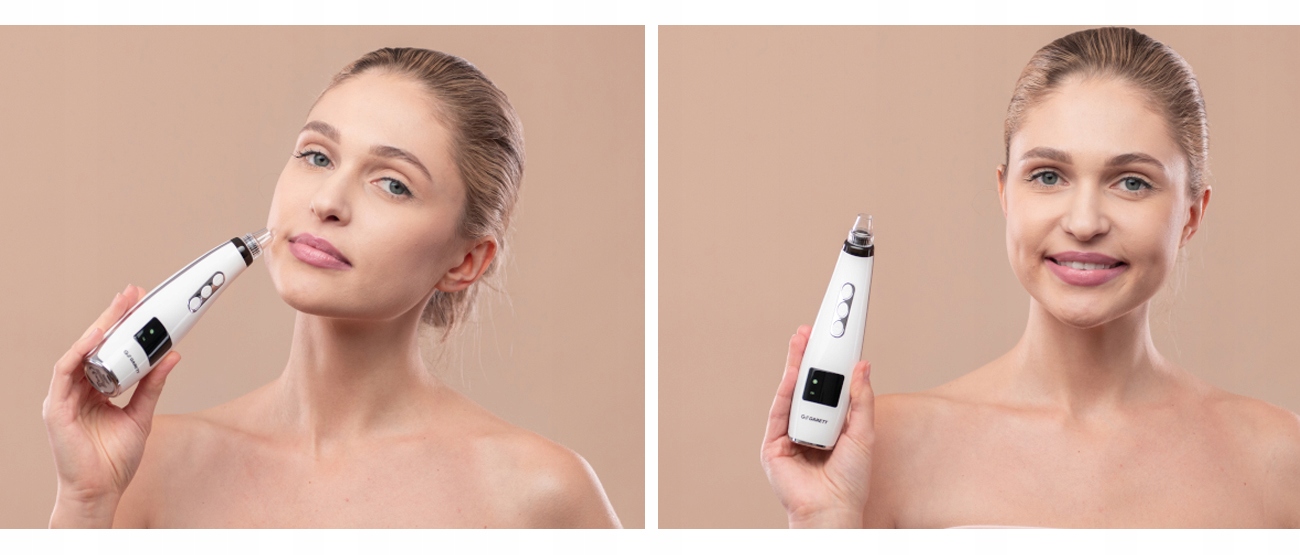 Апарат для мікродермабразіі Glamour Pure Skin Живиться від батарейок